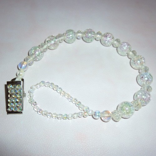 Classic white diamante - ab,