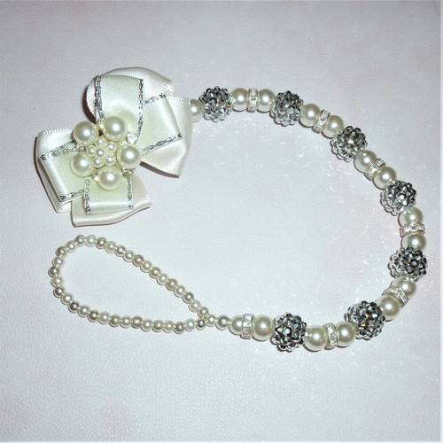 Silver shamballa pearl - shamballa,