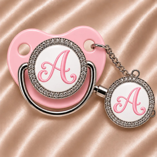 Baby girls pink personalised - baby,