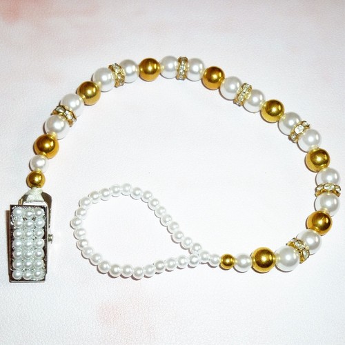 White gold diamante - gold,
