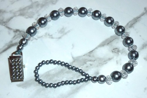 Classic grey pearl - classic, diamante