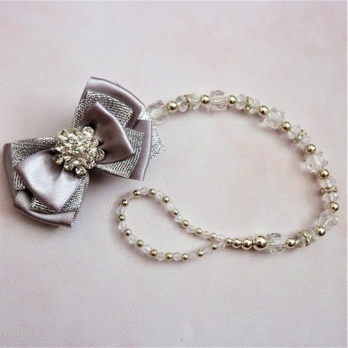 Silver glitter diamante luxe - glitter,
