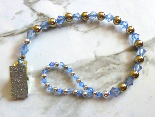 Simply blue silver diamante - blue,